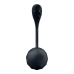 Ribbed Petal Connect App - Wearable Couple Vibrator - Black