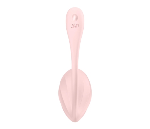 Ribbed Petal Connect App - Wearable Couple Vibrator - Rose