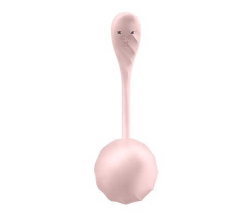 Ribbed Petal Connect App - Wearable Couple Vibrator - Rose