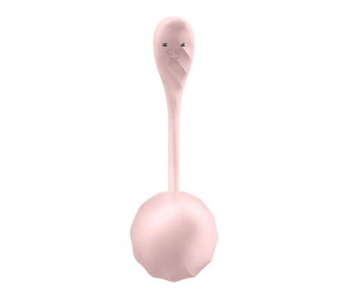 Ribbed Petal Connect App - Wearable Couple Vibrator - Rose