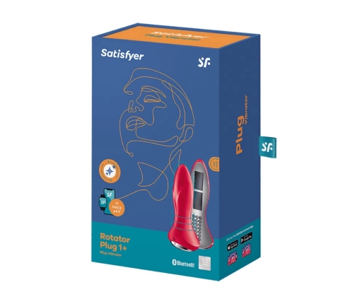 Rotar Plug 1 + - Vibrating Butt Plug with App