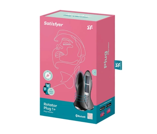 Rotar Plug 1 + - Vibrating Butt Plug with App