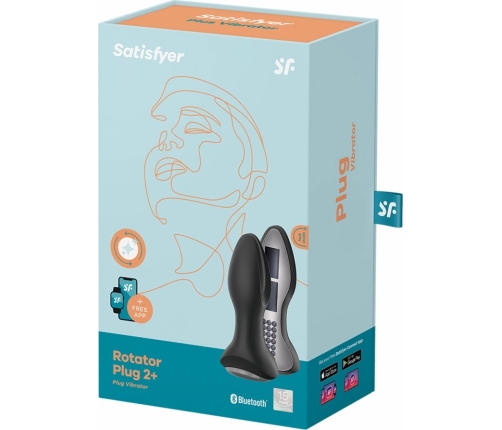 Rotar Plug 2 + - Vibrating Butt Plug with App