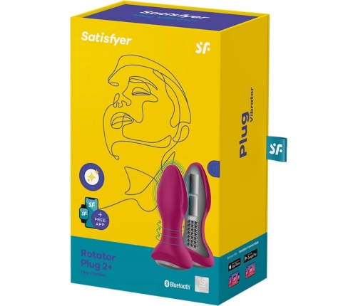 Rotar Plug 2 + - Vibrating Butt Plug with App