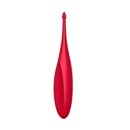 Satisfyer Twirling Fun Tip Vibrator - Compact, Waterproof, Magenta