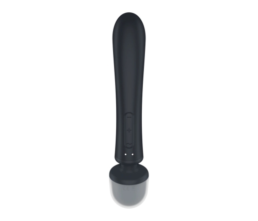 Triple Lover - Hybrid Wand Vibrator - Grey