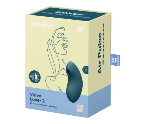Vulva Lover 2 - Double Air Pulse Vibrator