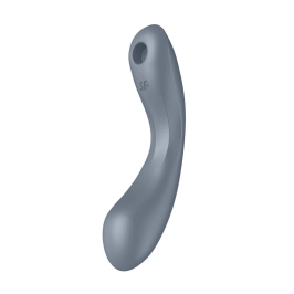 Satisfyer Curvy Trinity 1 Bluegrey 3-in-1 Air Pulse Intimate Device