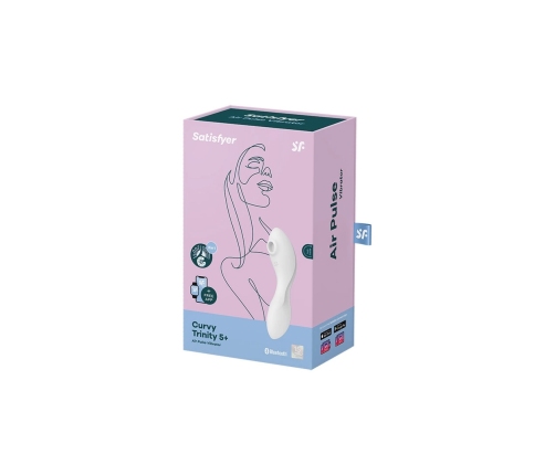 Curvy 5+ - Air Pulse Stimulator + Vibration