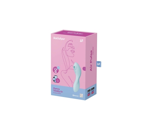 Curvy 5+ - Air Pulse Stimulator + Vibration