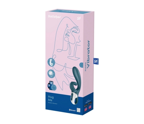 Hug Me - Rabbit Vibrator with Tongue Tip for Clitoris Stimulation