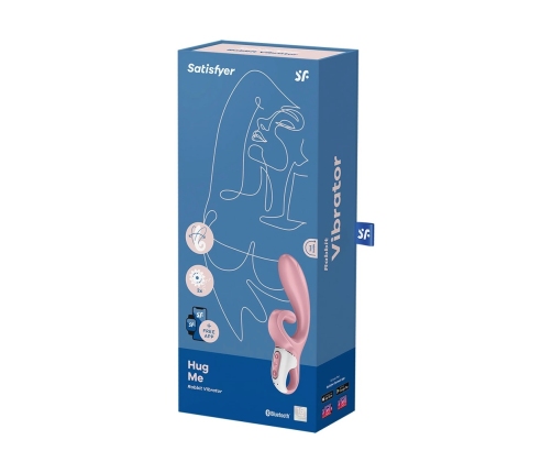 Hug Me - Rabbit Vibrator with Tongue Tip for Clitoris Stimulation