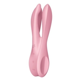 Satisfyer Threesome 1 Intimate Massage Device with 3 Motors Pink