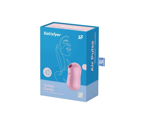 Cotton Candy - Double Air Pulse Vibrator