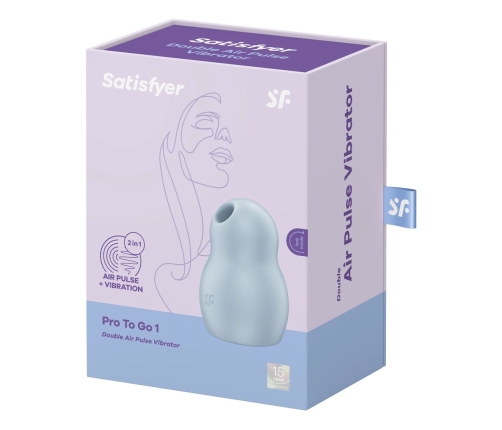 Pro to Go 1 - Double Air Pulse Vibrator