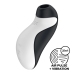 Orca Doucle Air Pulse Vibrator - Black/White