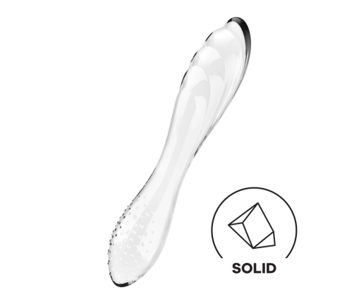 Dazzling Crystal 1 - Glass Dildo - Transparent