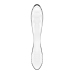 Dazzling Crystal 1 - Glass Dildo - Transparent