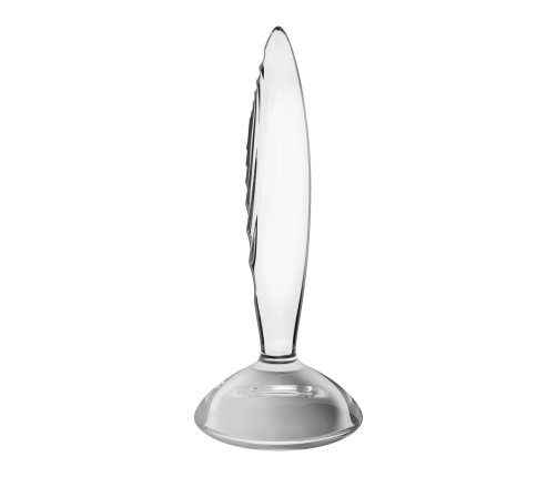 Sparkling Crystal - Glass Dildo - Transparent