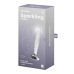 Sparkling Crystal - Glass Dildo - Transparent