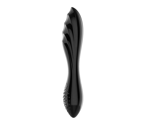 Dazzling Crystal 1 - Glass Dildo - Black
