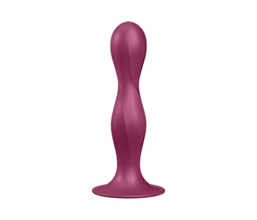 Double Ball-R - Weighted Dildo - Red