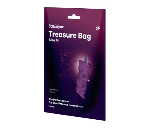 Treasure Bag - M - Violett