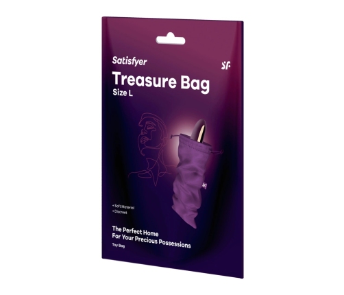Treasure Bag - L - Violett