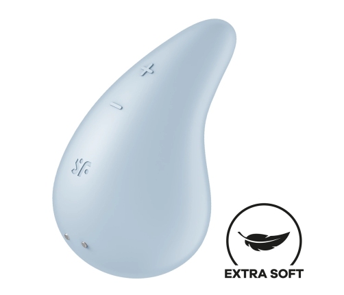 Dew Drop - Lay-on Vibrator - Blue