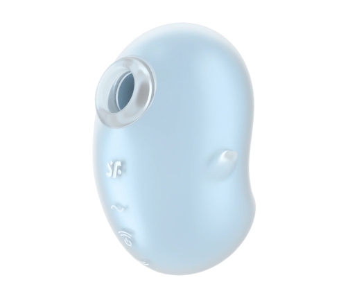 Cutie Ghost - Air Pulse Vibrator - Blue