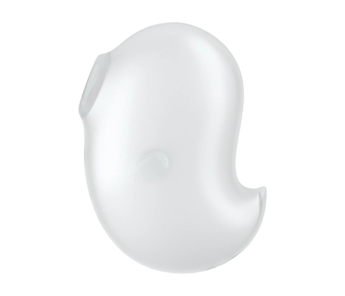 Cutie Ghost - Air Pulse Vibrator - White