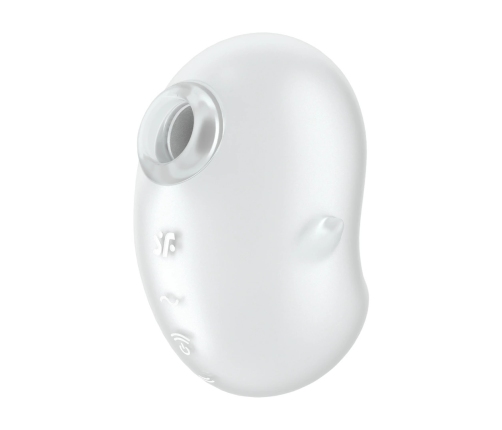 Cutie Ghost - Air Pulse Vibrator - White