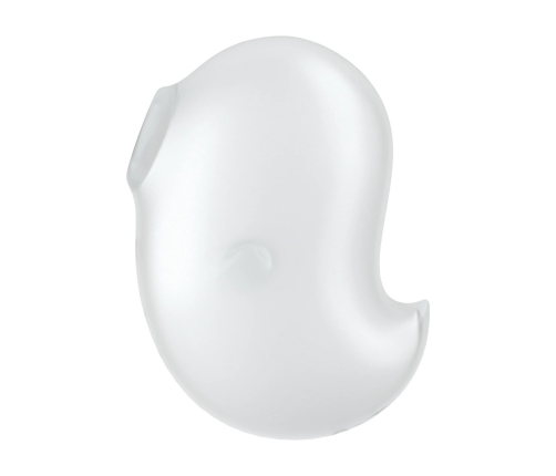 Cutie Ghost - Air Pulse Vibrator - White
