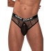 Cock Ring Thong - L/XL - Black