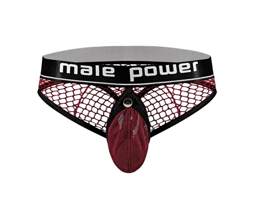 Cock Ring Thong - S/M - Burgundy