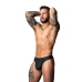 Male Power Oh Snap! Snap Off Jock S/M Black - Tearaway System, Spandex