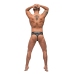 Cutout Thong - S/M - Black