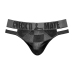 Cutout Thong - S/M - Black