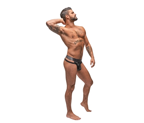 Cutout Thong - S/M - Black