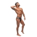 Cutout Thong - S/M - Black