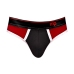 Panel Thong - L/XL - Black/Red