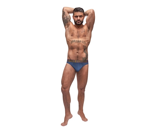 Enhancer Thong - L/XL - Antique Blue