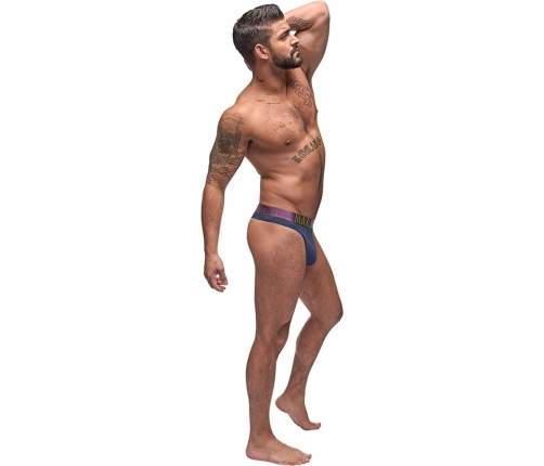 Enhancer Thong - S/M - Antique Blue