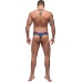 Enhancer Thong - S/M - Antique Blue