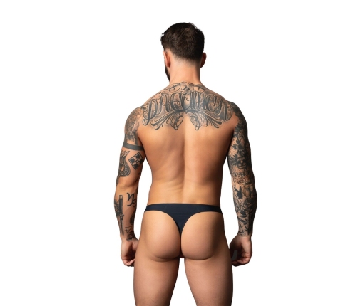 Male Power Hot Mesh Thong S/M Red-Black Lightweight Micro Mesh
