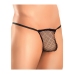 Male Power Stretch Net Fishnet Posing Strap Black One Size