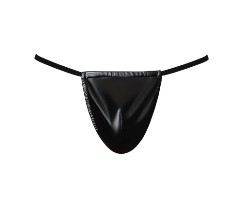 Male Power Liquid Onyx 2.0 Wetlook G-String Black One Size