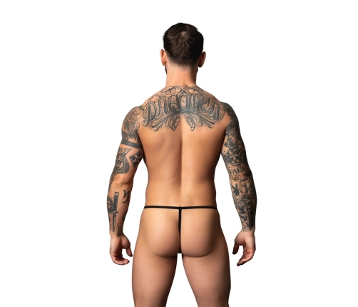 Male Power Liquid Onyx 2.0 Wetlook G-String Black One Size