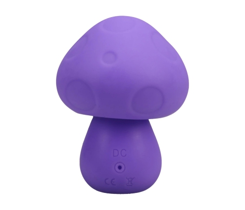 CalExotics Mushroom Vibe Silicone Rechargeable Mini Massager Purple
