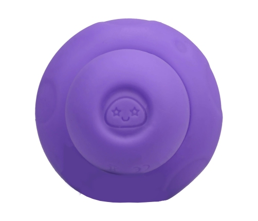 CalExotics Mushroom Vibe Silicone Rechargeable Mini Massager Purple